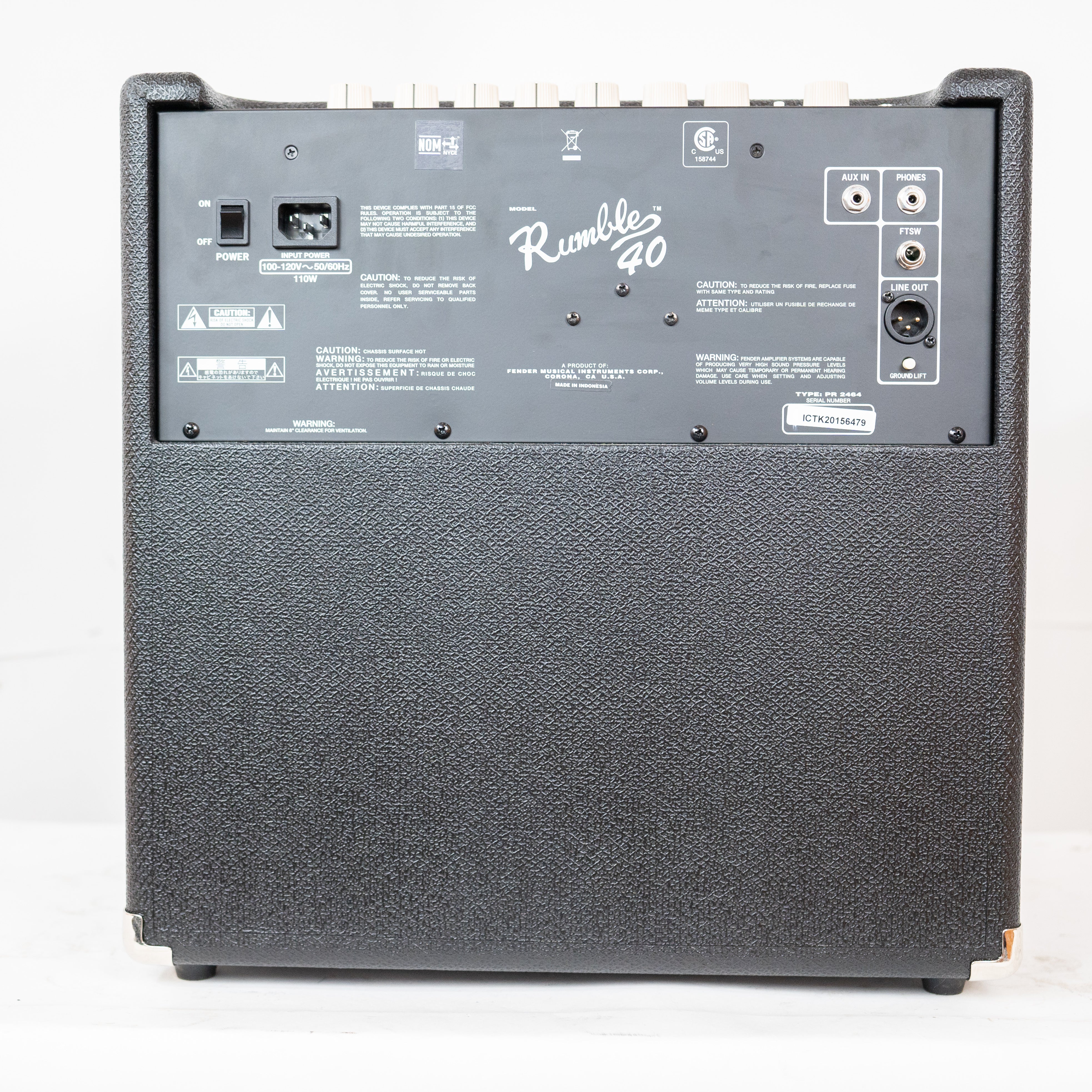 Fender Rumble 40 V3 — Rudy's Music