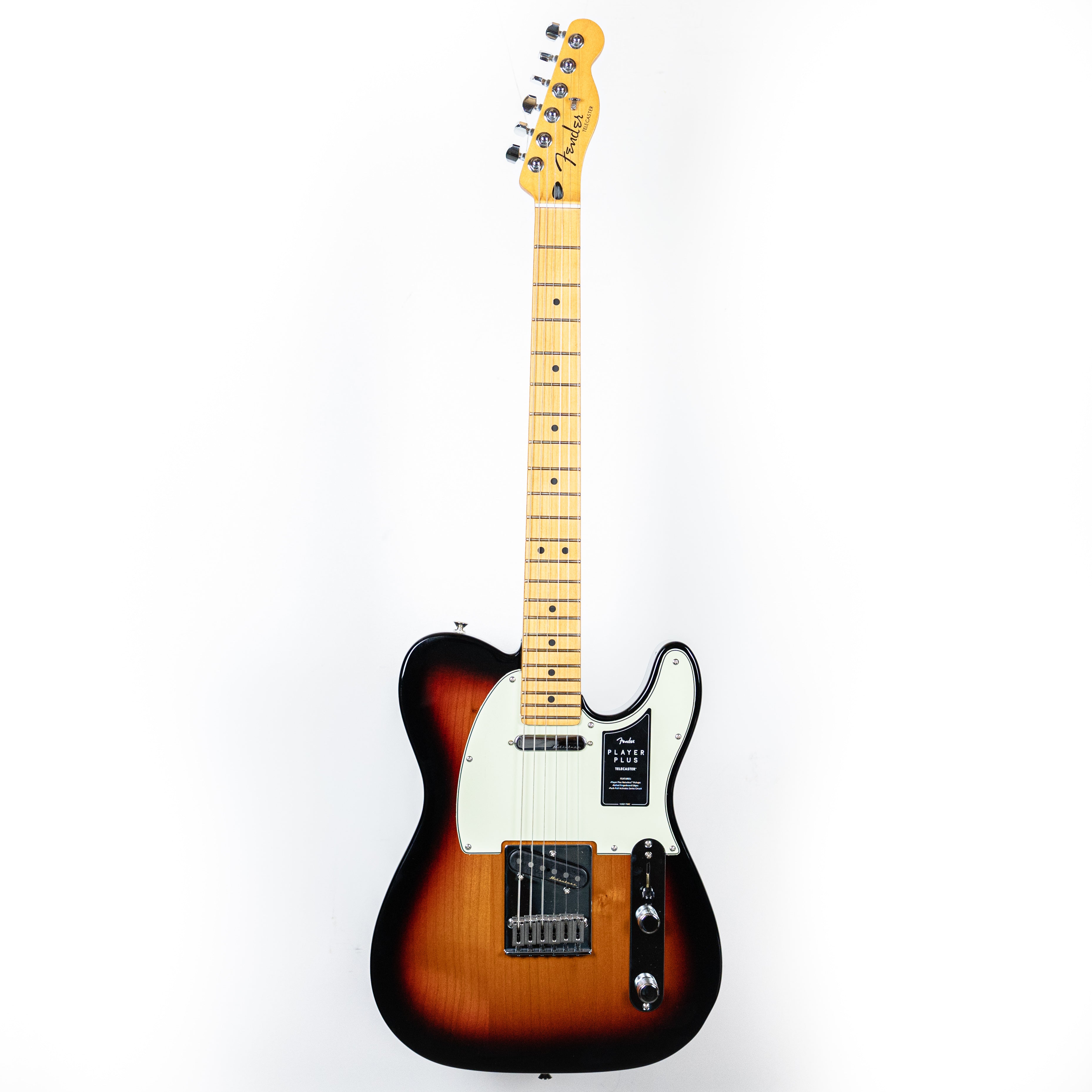 Fender Player Plus Telecaster 3-Color Sunburst, Maple Neck