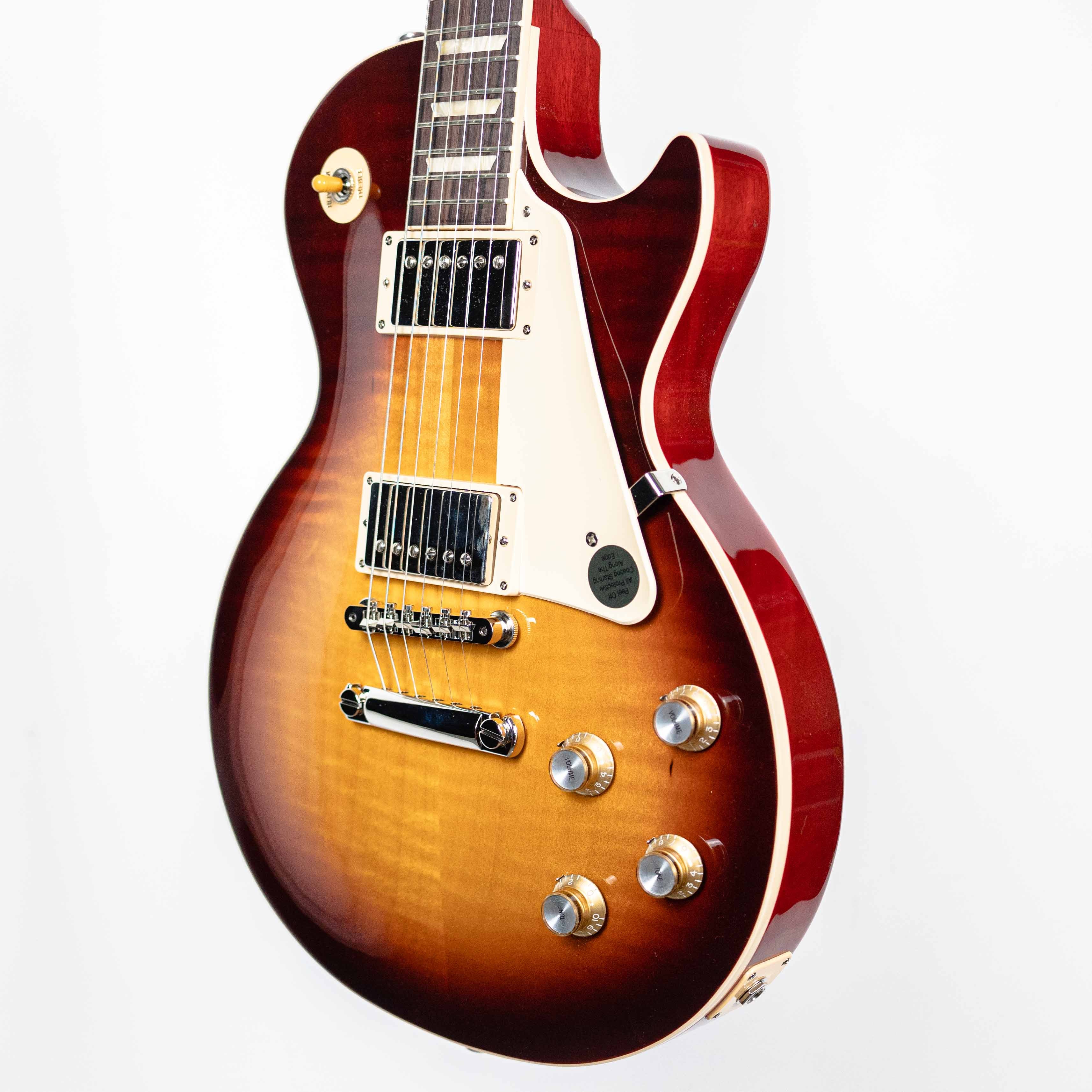 Gibson Les Paul Standard 60s Figured Top Bourbon Burst — Rudy's