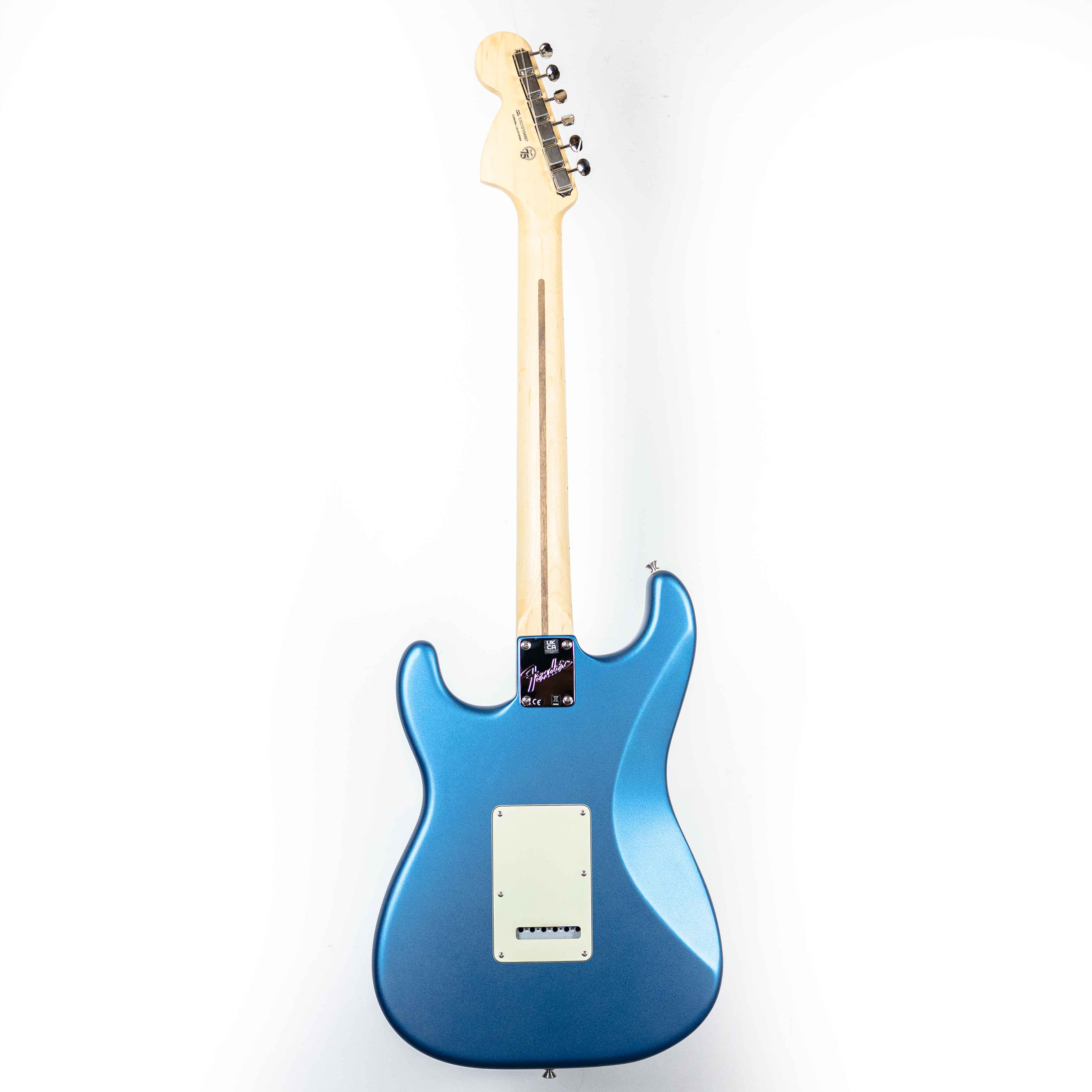 Fender American Performer Stratocaster, Satin Lake Placid Blue