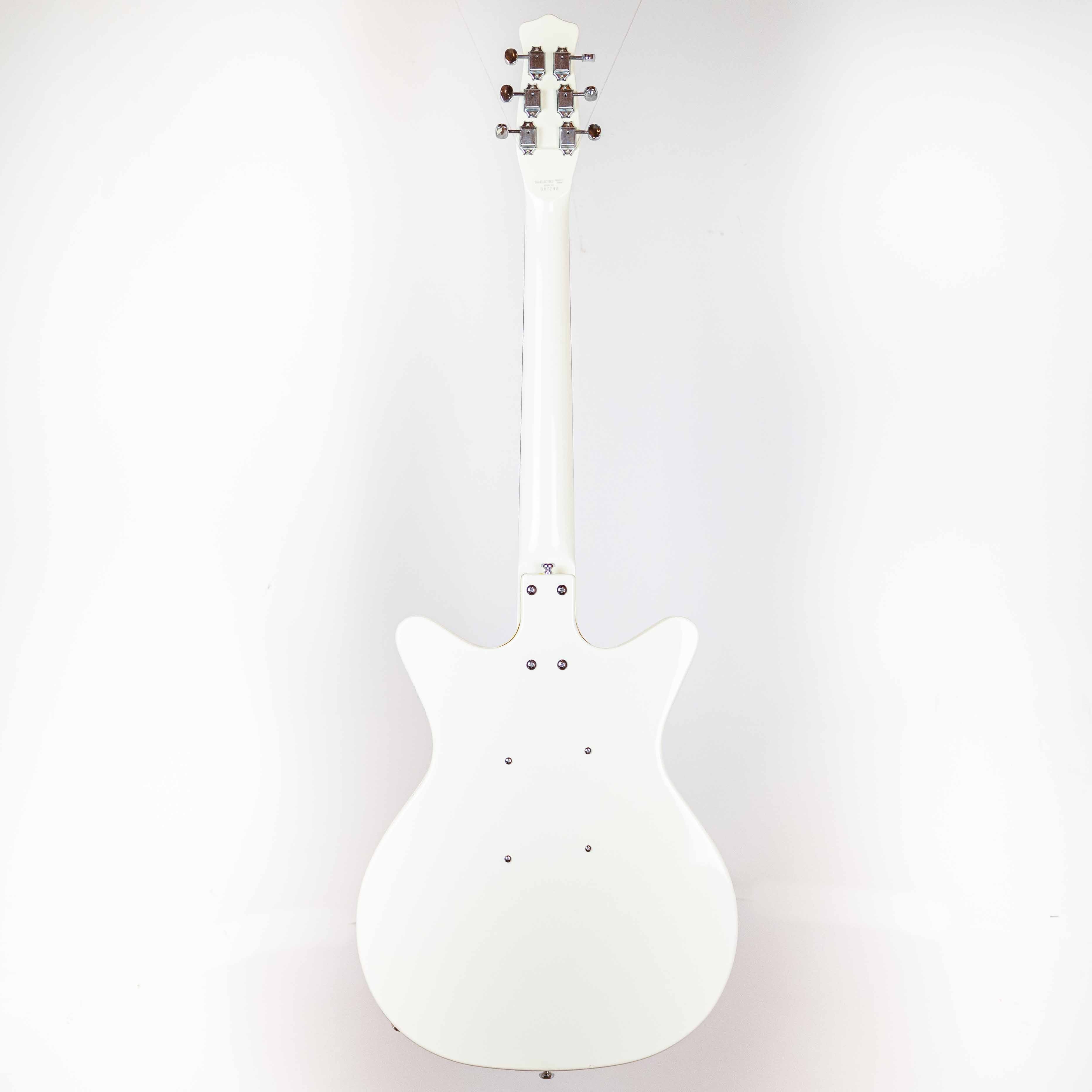 Danelectro 59M- NOS+ Double Cutaway Outta-Sight White — Rudy's Music