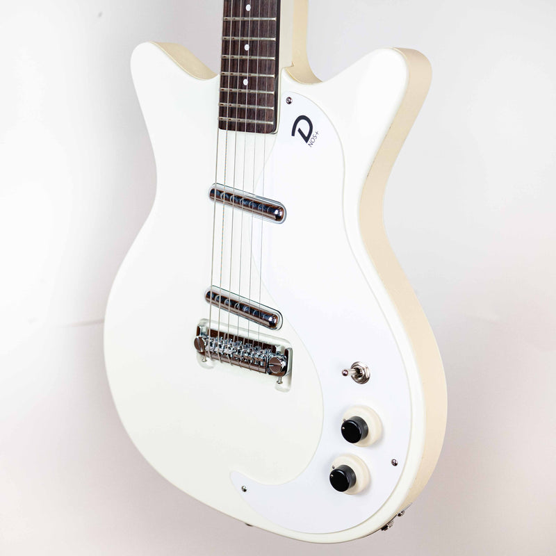 Danelectro 59M- NOS+ Double Cutaway Outta-Sight White