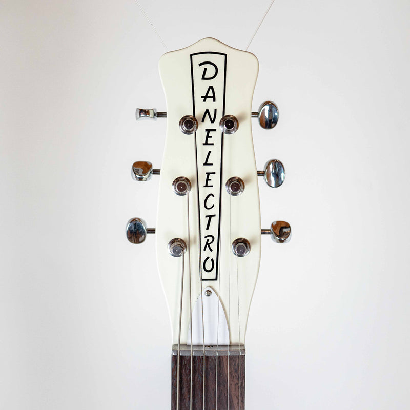 Danelectro 59M- NOS+ Double Cutaway Outta-Sight White