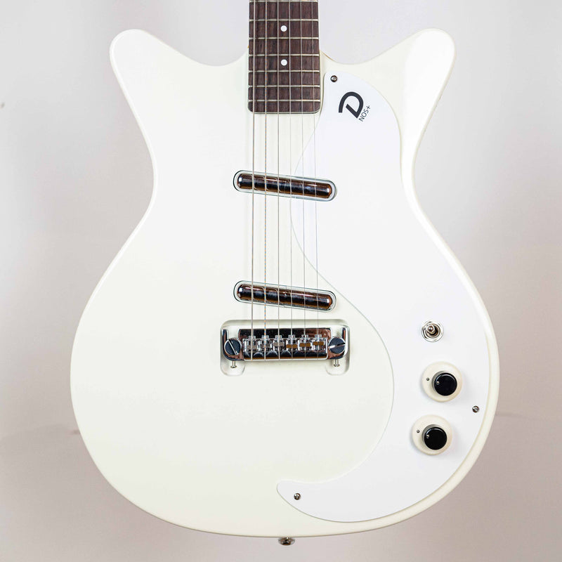 Danelectro 59M- NOS+ Double Cutaway Outta-Sight White