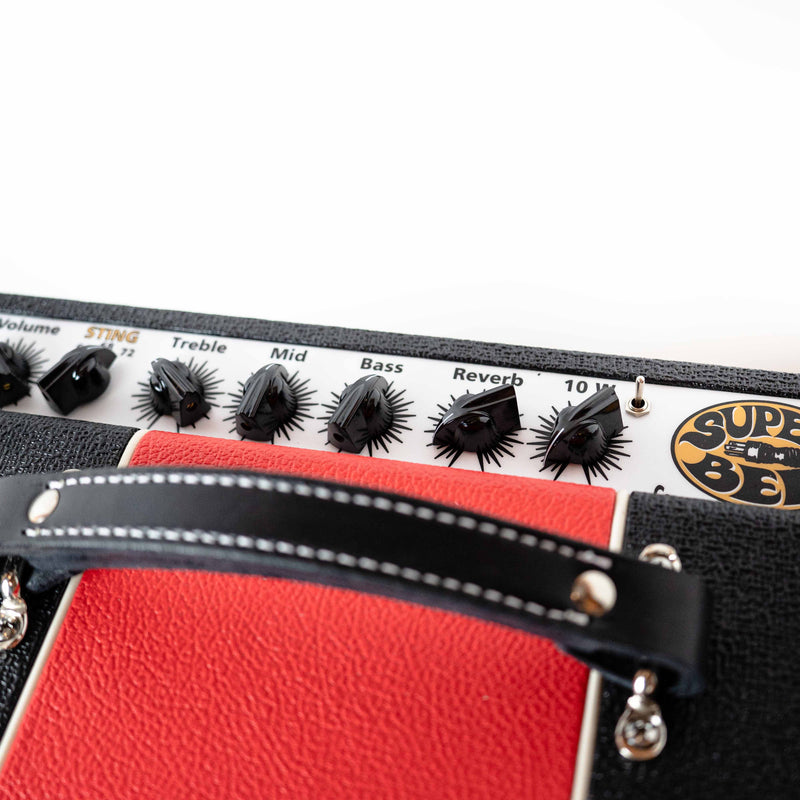 Carr Super Bee 1x12 Black & Red Stripe