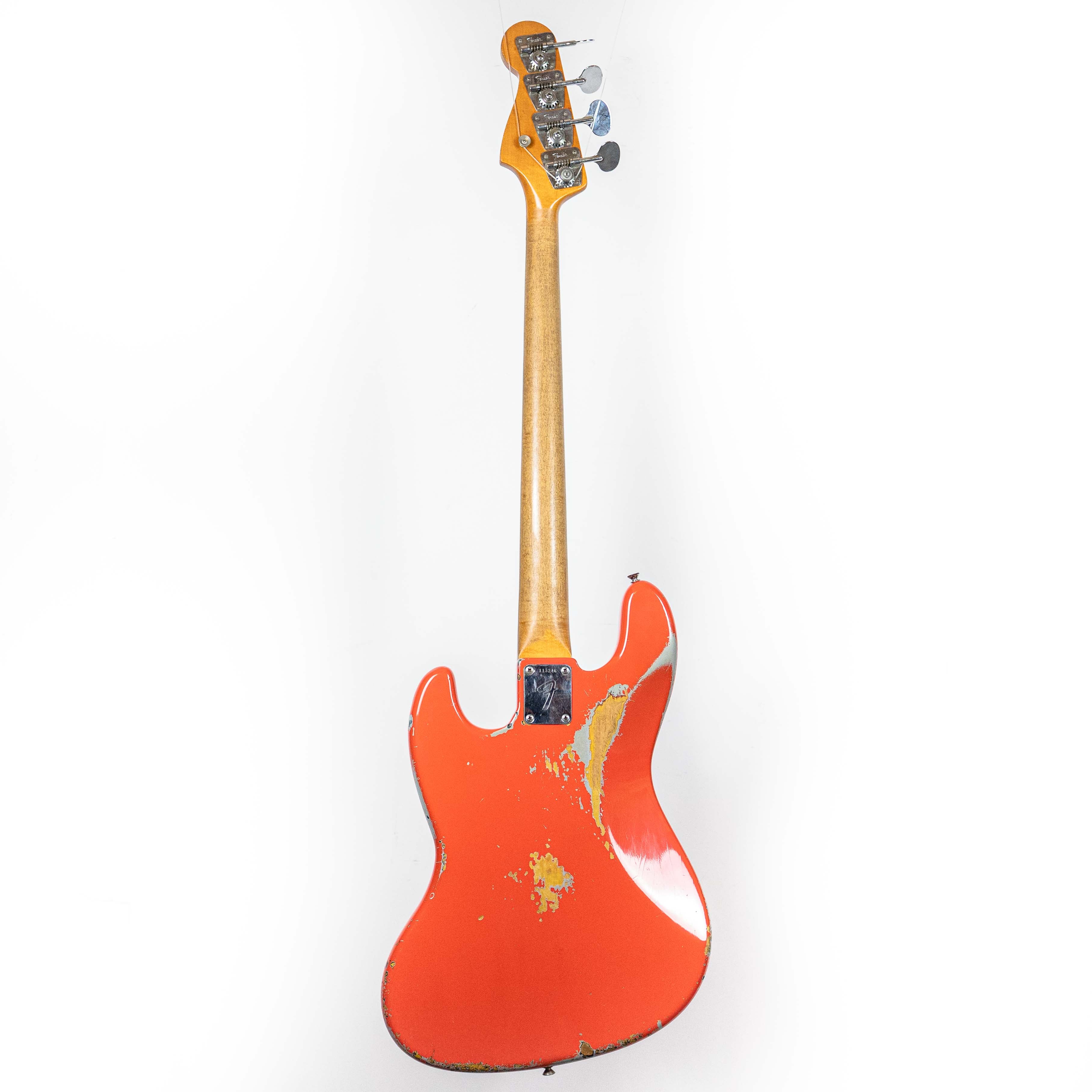Fender 1966 Jazz Bass Fiesta Red — Rudy's Music