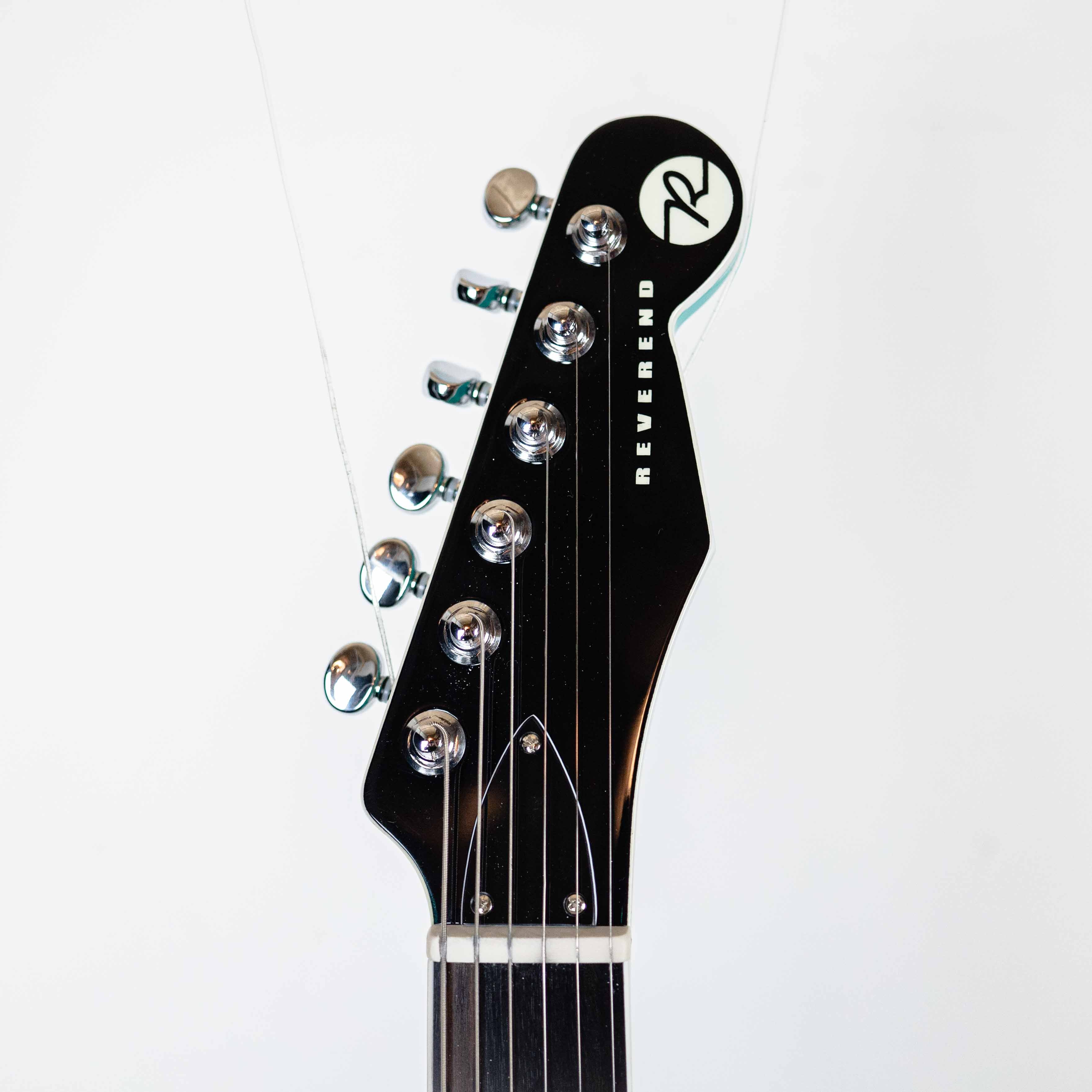 Reverend Greg Koch Gristle 90 Tosa Turquoise with Case — Rudy's Music