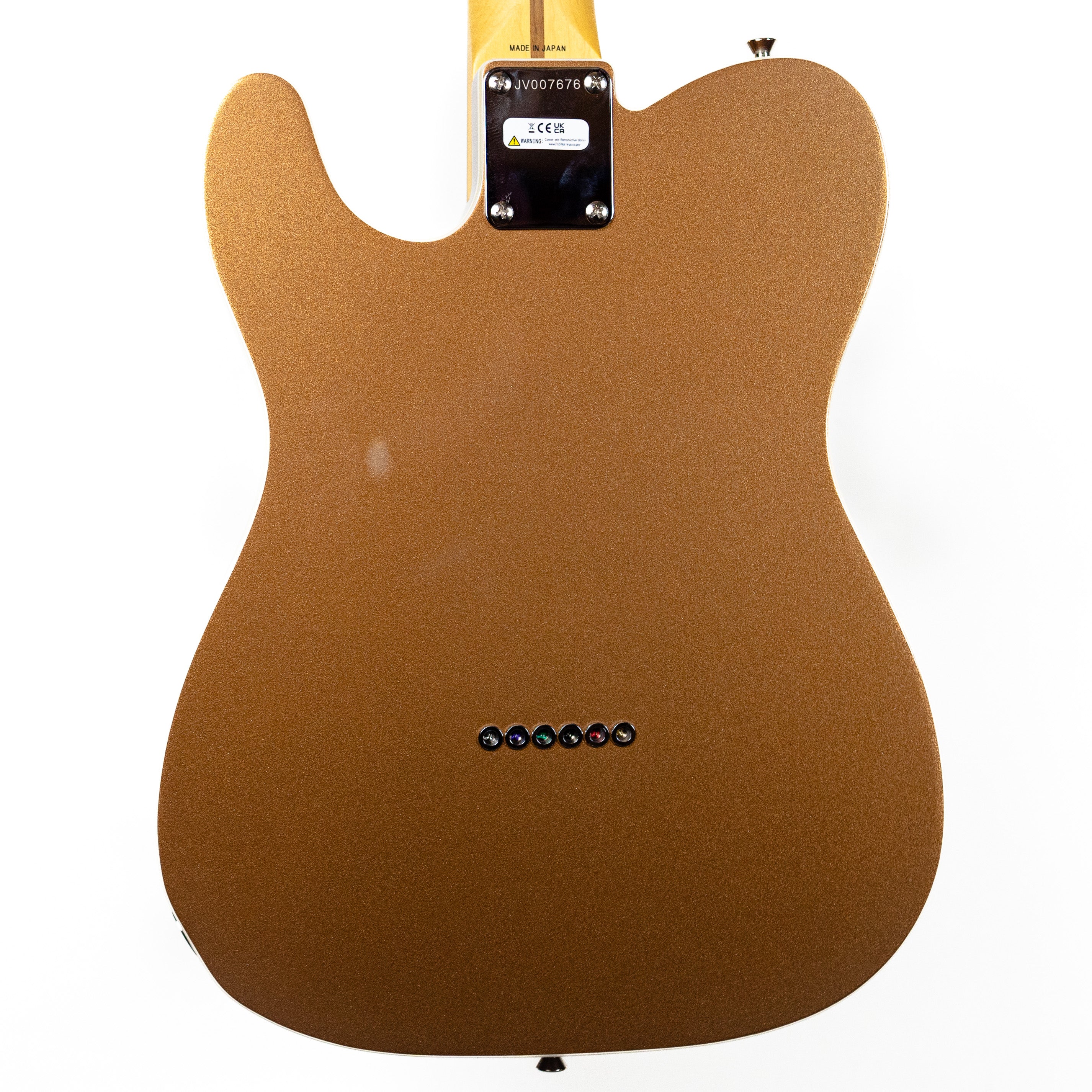Fender JV Mod 60's Custom Tele Firemist Gold