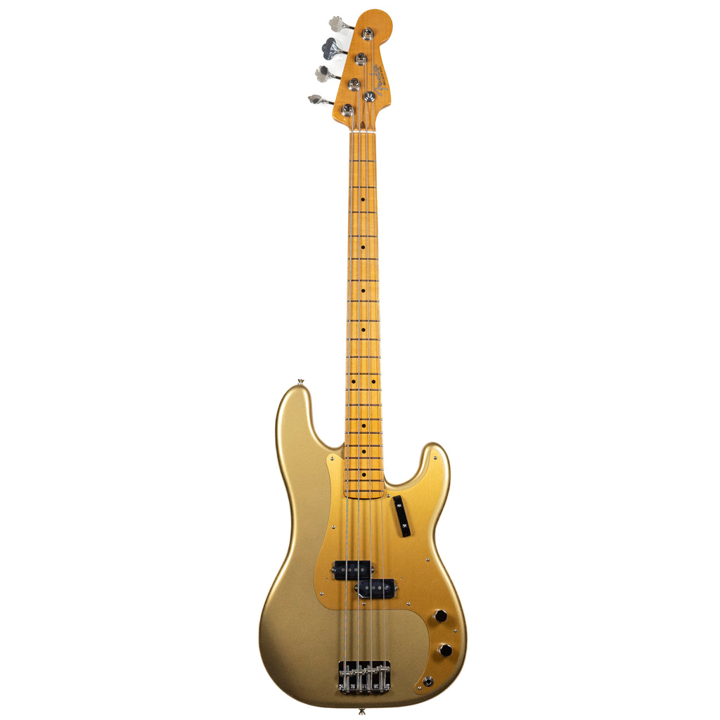Fender American Original 50's P-Bass Aztec Gold — Rudy's Music 