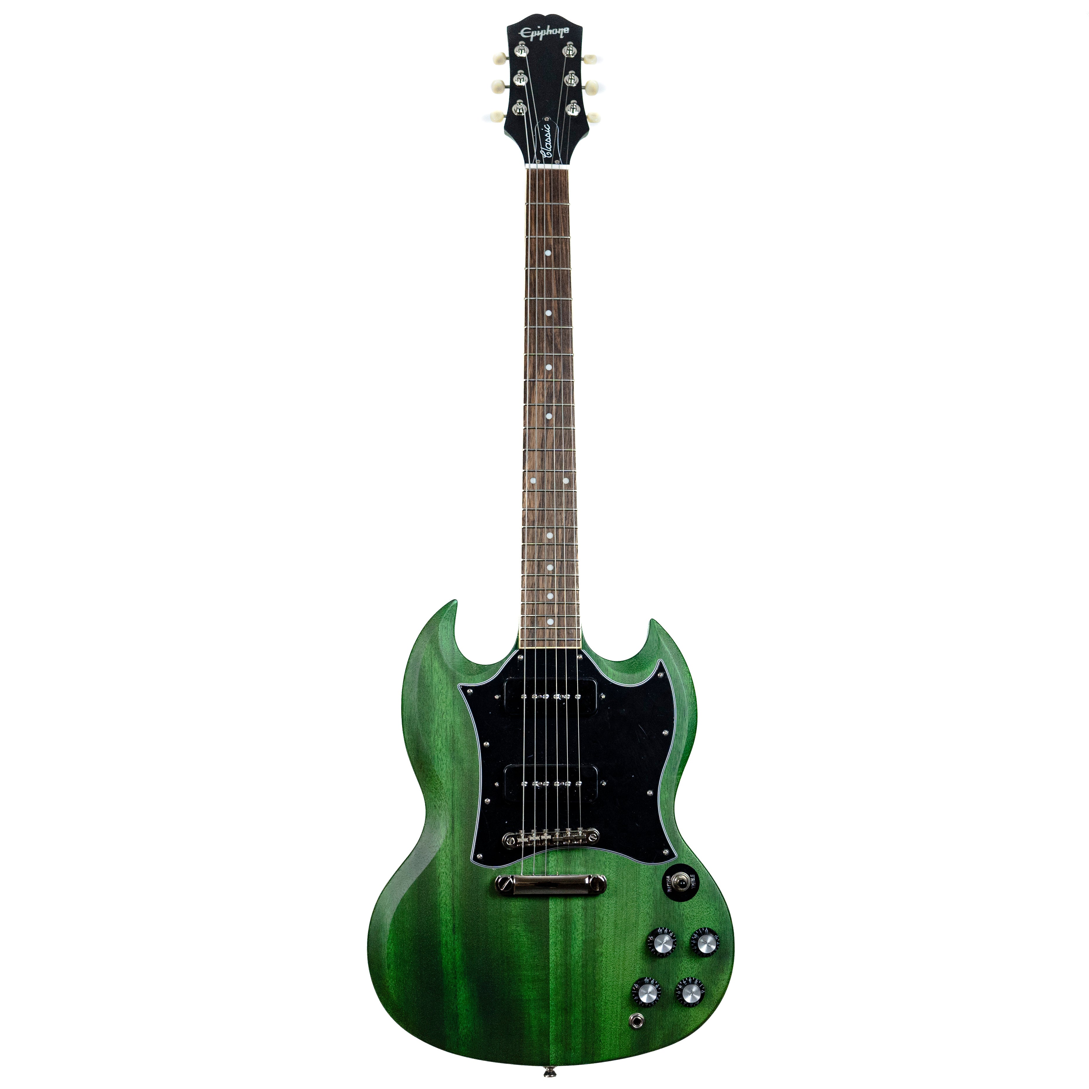 Epiphone SG Classic P-90s Worn Inverness Green