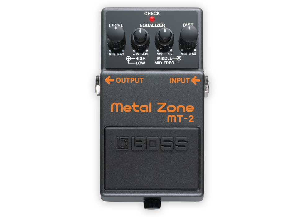 pedal metal zone mt-2 Boss MT-2 Metal Zone Guitar Distortion Effect Pedal