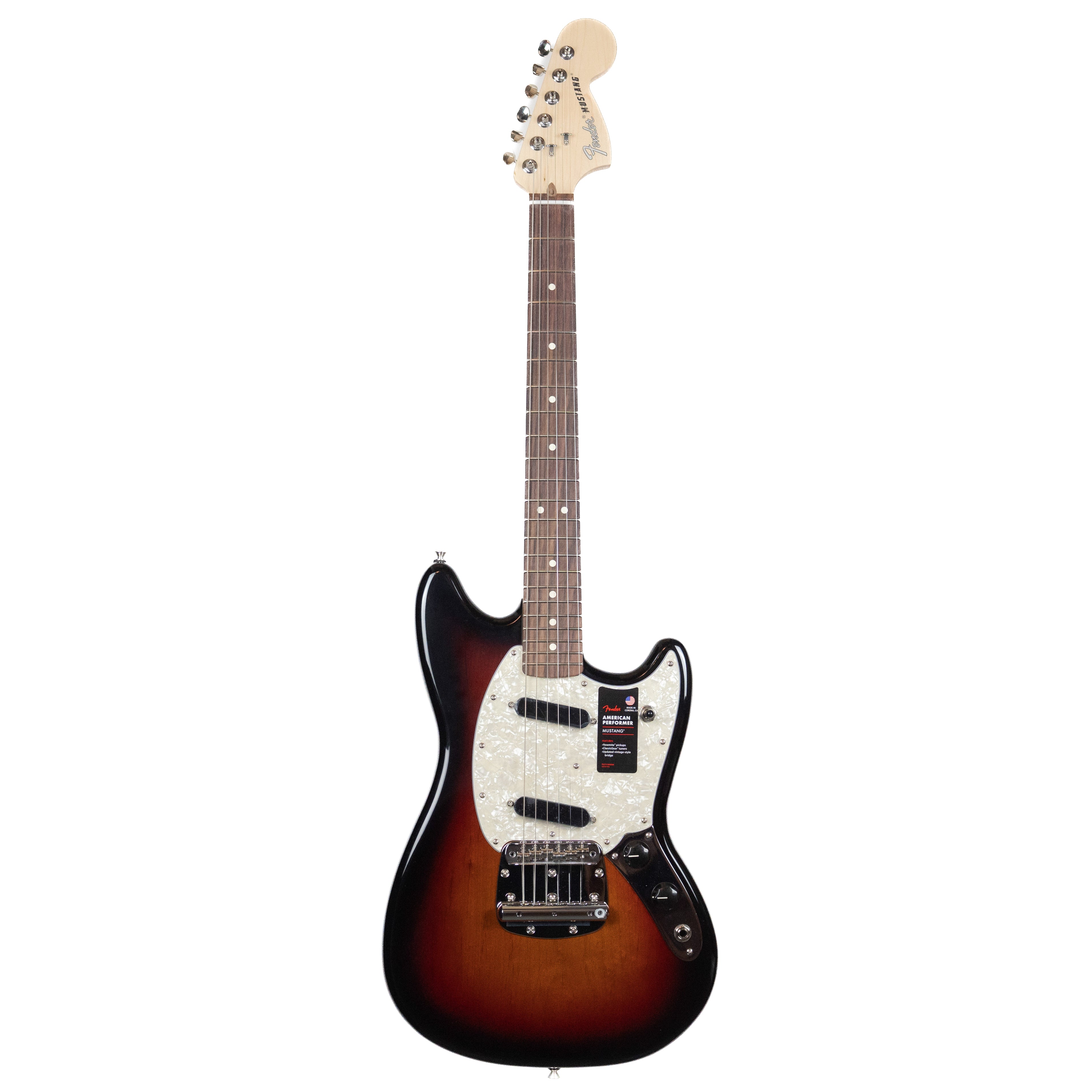 Fender American Performer Mustang 3 Tone Sunburst